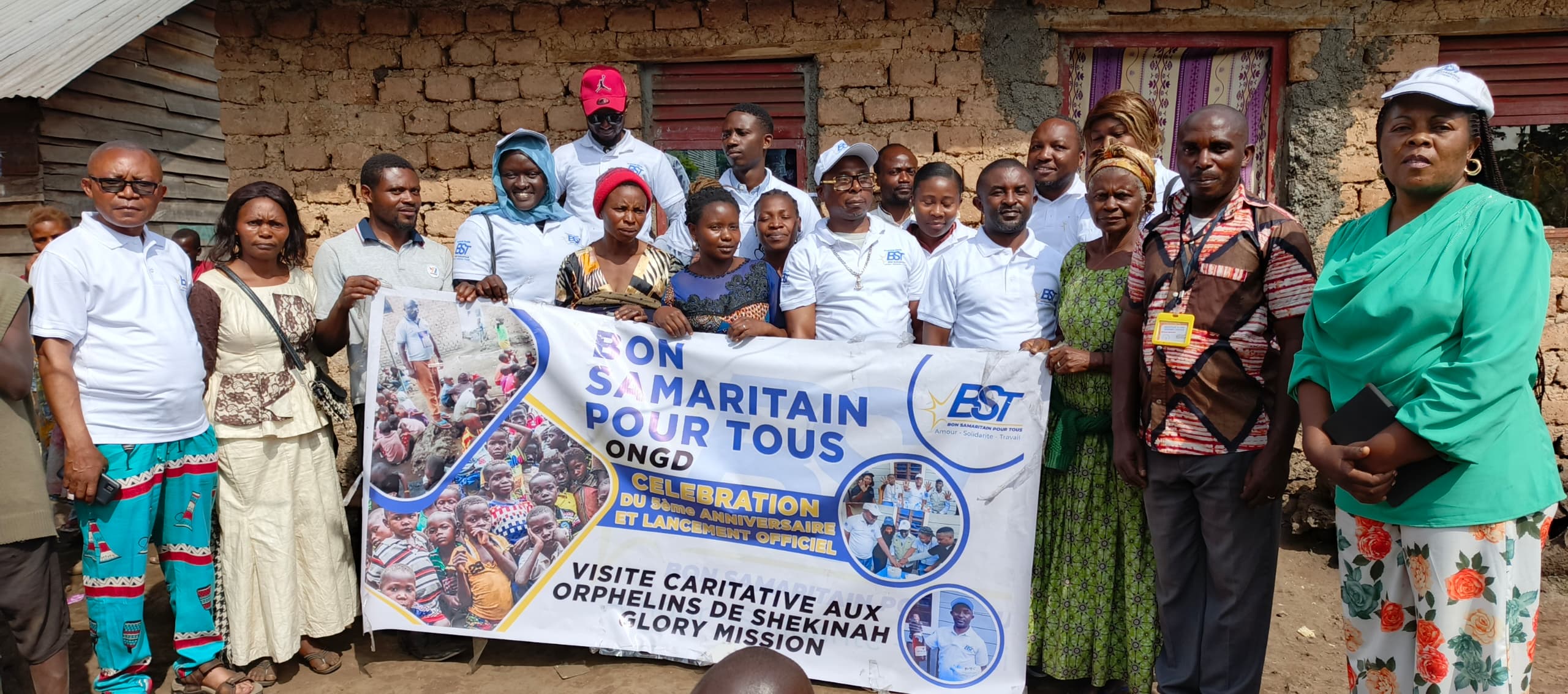 GOMA/SOCIETE : Visite caritative, lueur d’espoir et de soutien matériel aux orphelins.