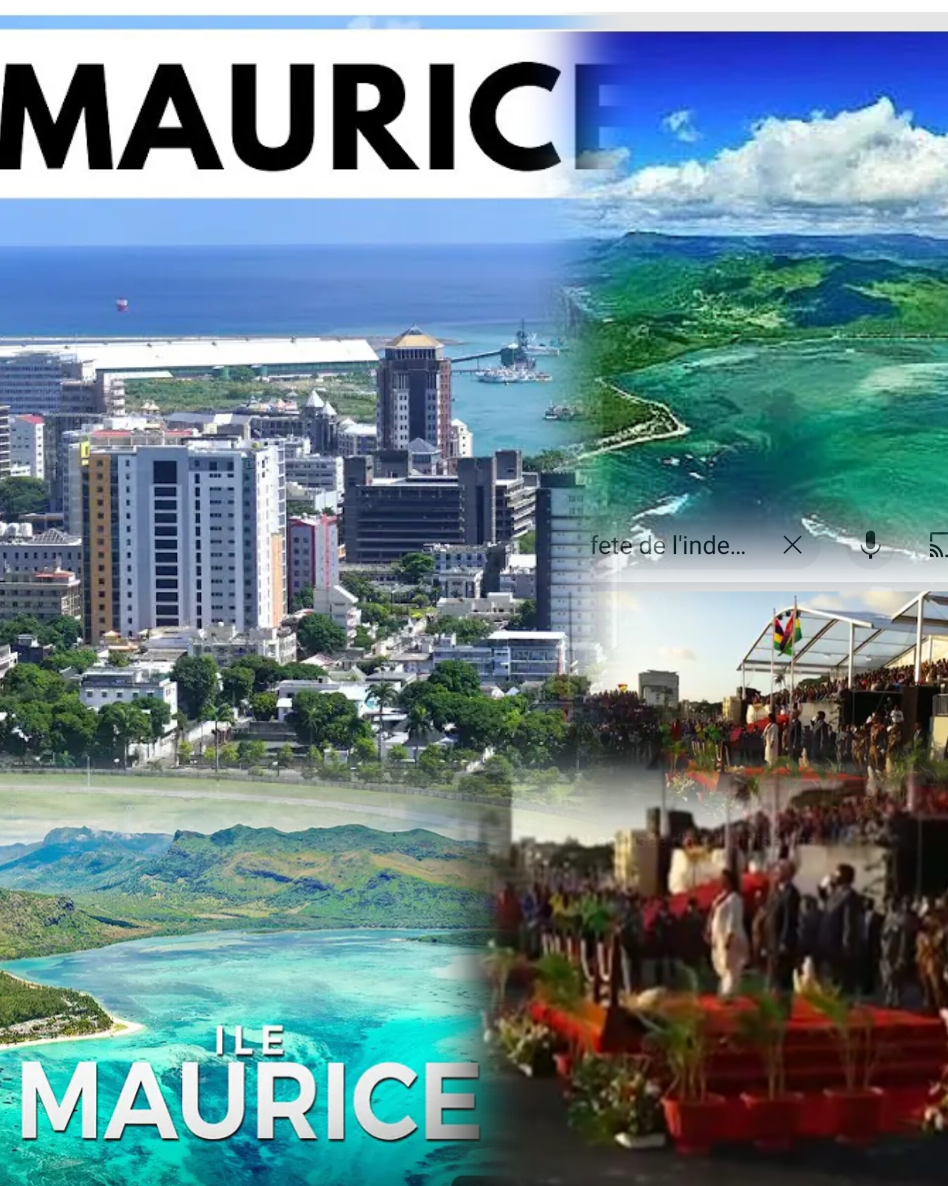 MONDE: L&rsquo;île Maurice en mémoire de son indépendance ce 12 mars 2025