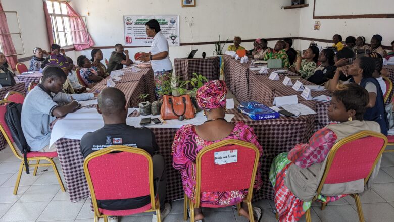 NORD KIVU :  Les femmes au cœur de la lutte contre le paludisme et pour l’environnement.