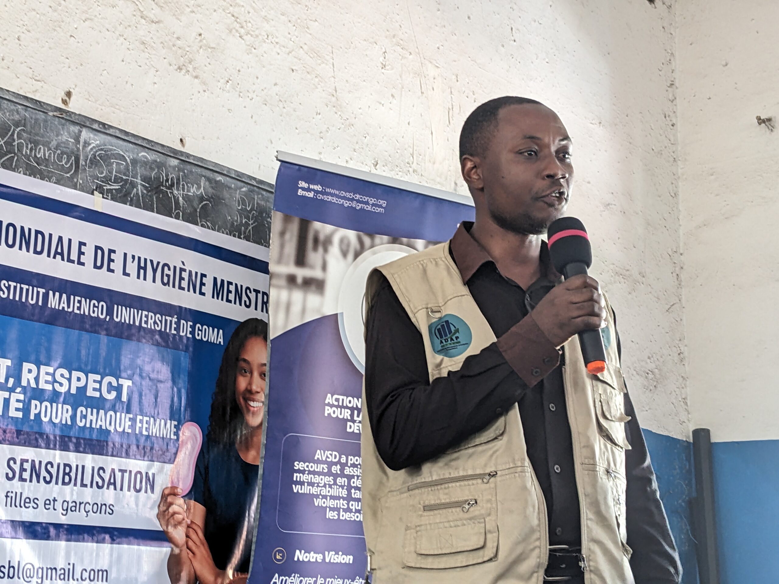 NORD-KIVU:Parler de l&rsquo;hygiène menstruelle: L&rsquo;ONG ADAP devant cette Journée Mondiale