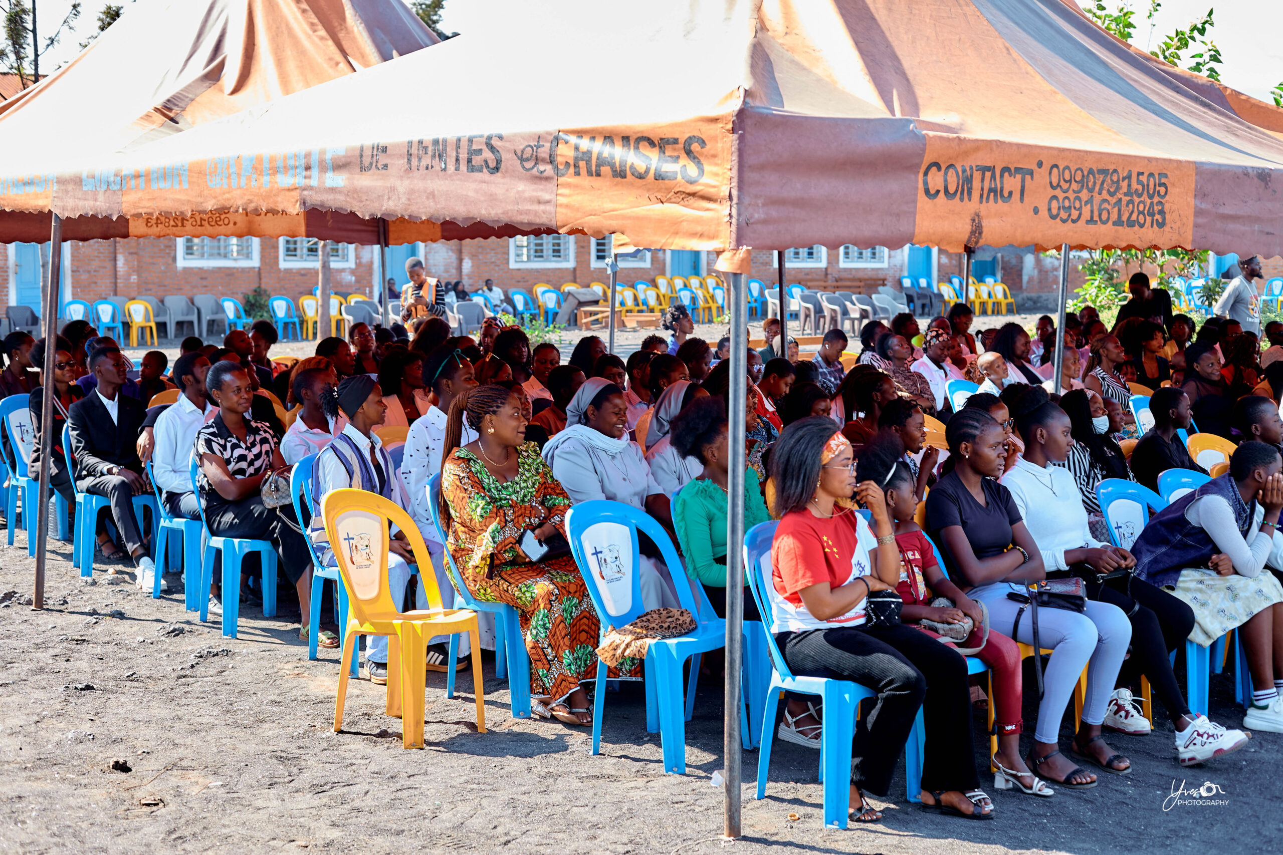 GOMA : Clôture de la 4e édition des Journées Paroissiales des Jeunes (JPJ) à la paroisse Bienheureuse Anuarite : Deux jours d’enseignements riches pour la jeunesse de Goma.