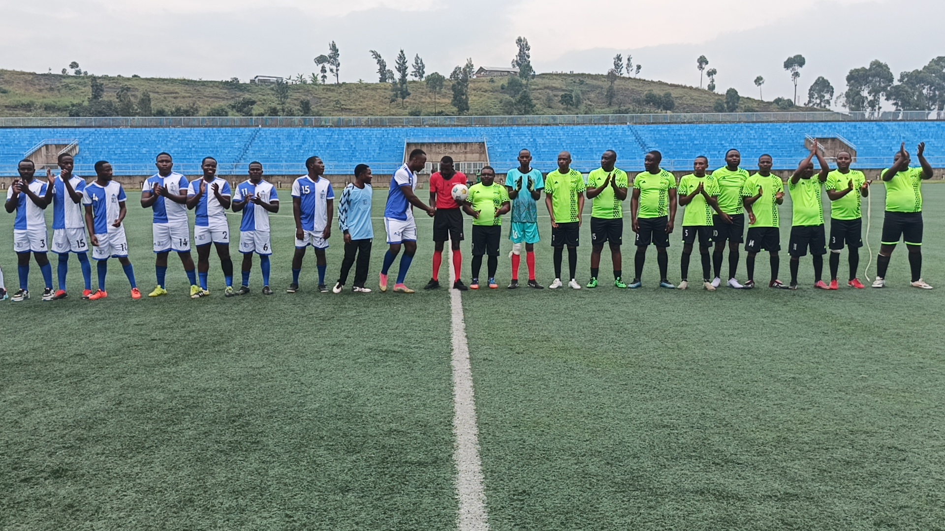 Sport/ISTA GOMA: Un match de fair-play pour reconstruire les liens et les esprits.