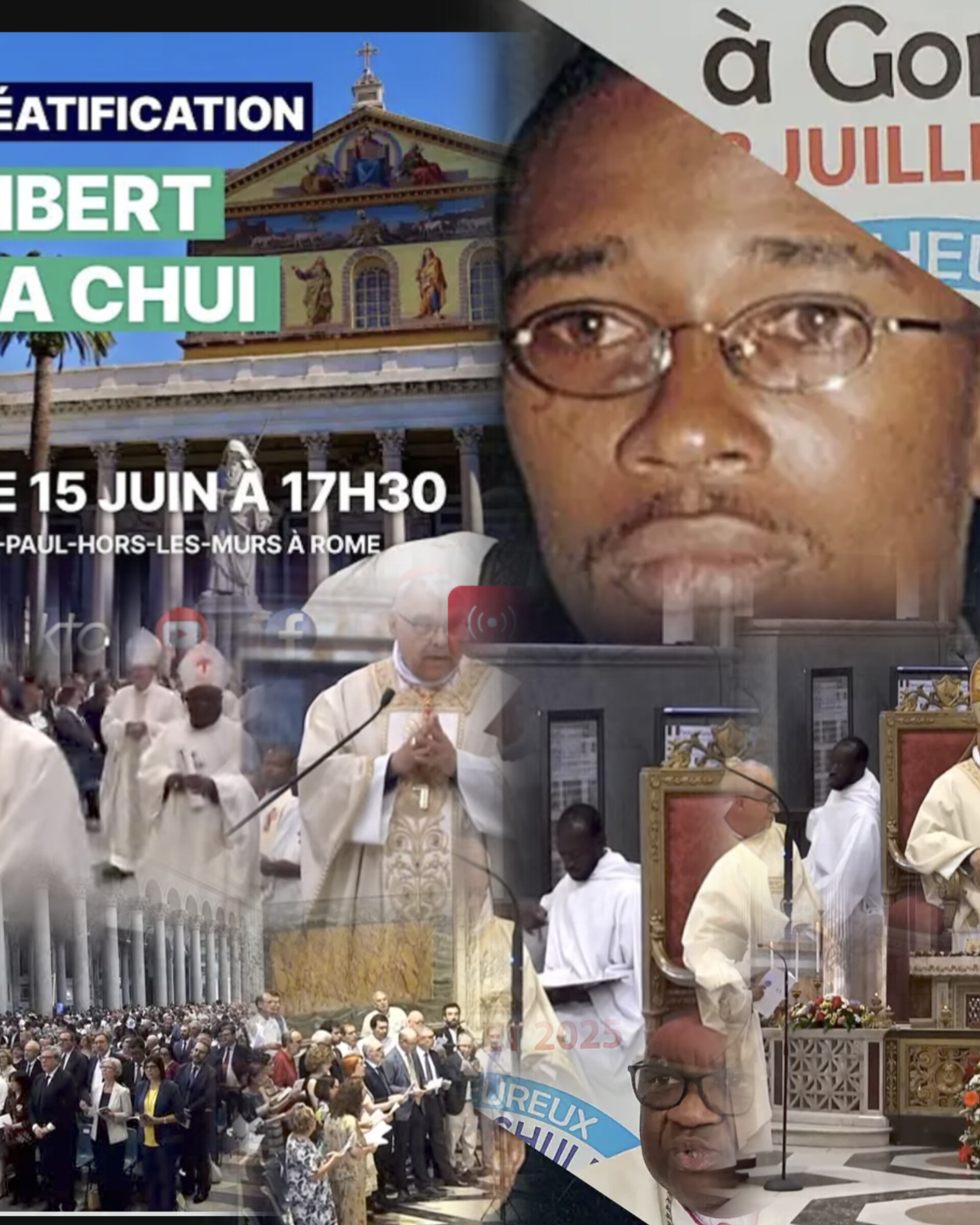 Accomplie, la Béatification de Floribert Bwana Chui Bin Kositi à Rome : UN MARTYR DE L’INTÉGRITÉ HONORÉ PAR L’ÉGLISE