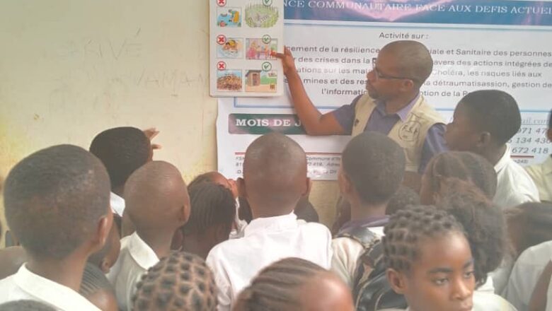 SUD-KIVU/Uvira : Sauver l’enfance, même sous les bombes, la FSH avance ses activités.