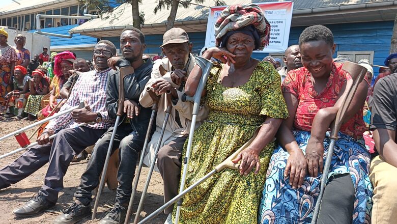 GOMA : 623 personnes sensibilisées sur la dignité et les droits des personnes vivant avec handicap