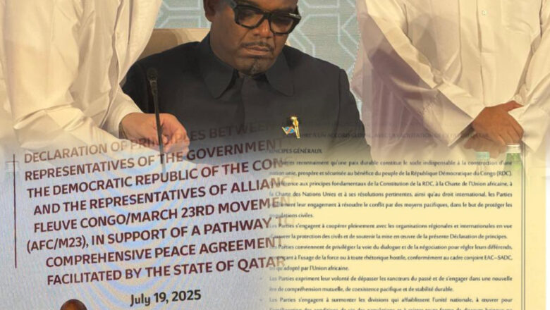 Paix à l’horizon ? Un document jaune et des espoirs contrastés à Goma après la signature de Doha