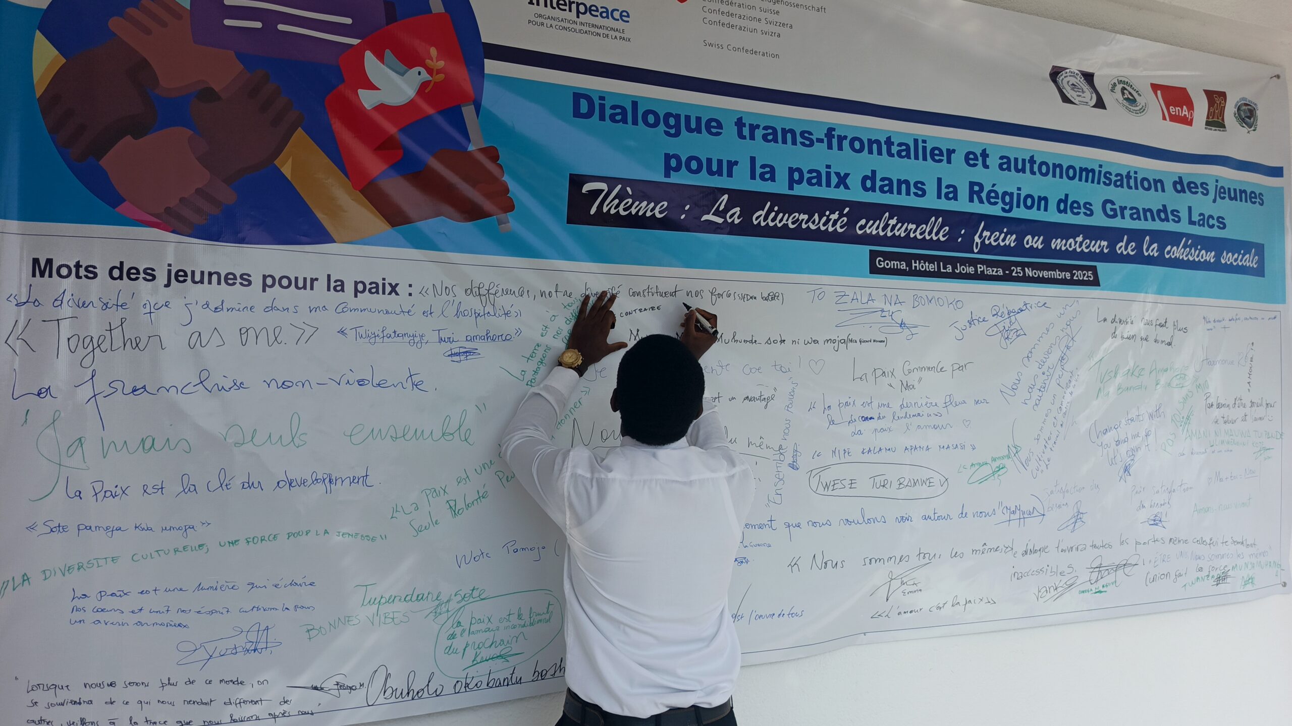 Goma : La jeunesse mobilisée pour transformer la diversité en force de paix