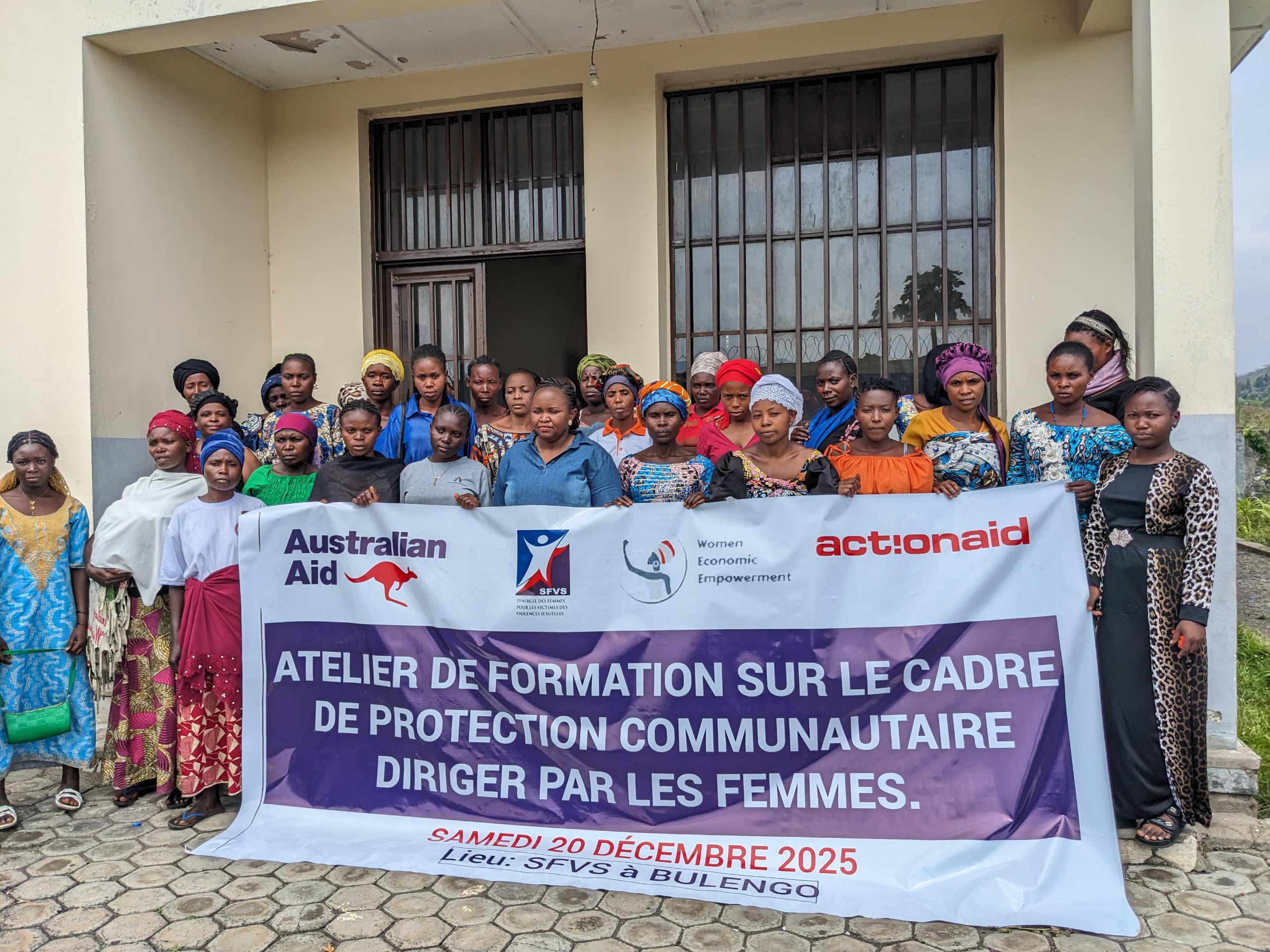 Goma : 35 femmes vulnérables de Bulengo sensibilisées sur le cadre de protection communautaire
