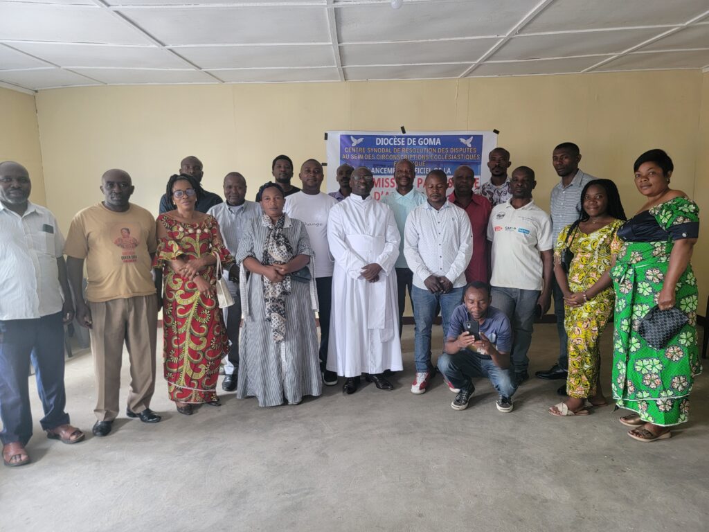 Goma : Lancement officiel de la Commission paroissiale d’arbitrage pour renforcer la résolution locale des disputes