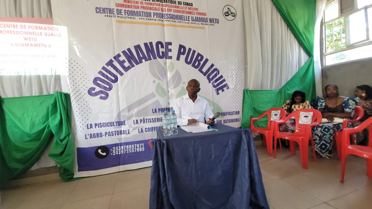 Goma : 27 assistants en pharmacologie brevetés, une nouvelle génération de professionnels de santé issue de la formation professionnelle