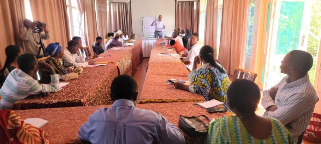 Goma : Tearfund RDC renforce les capacités des facilitateurs communautaires pour promouvoir l’autoprise en charge et le vivre-ensemble