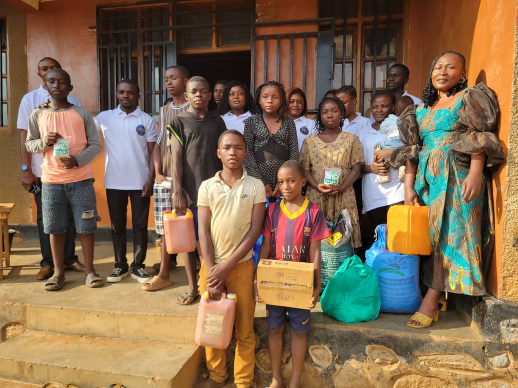 Beni : le Club Puissance Divine apporte une assistance à l&rsquo;orphelinat Maman Hélène de Malepe