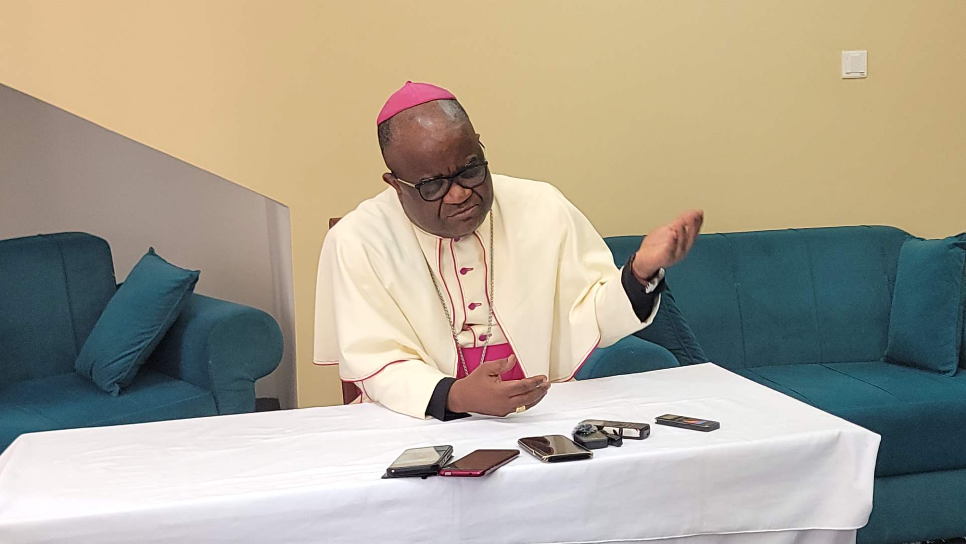 Diocèse de Goma : Monseigneur Willy Ngumbi Ngengele annonce la tenue du forum des jeunes dans son diocèse