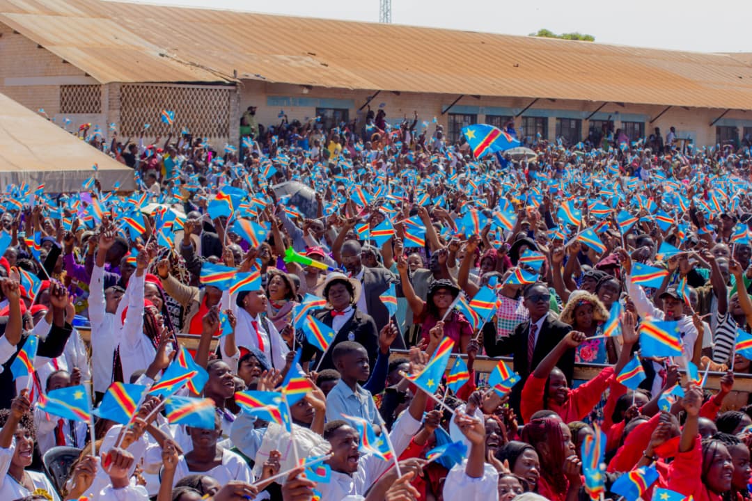 RDC : Démonstration de force de la Cité de Réfuge pour le changement de la Constitution